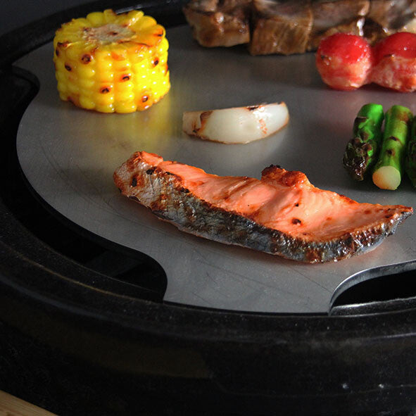 YAKINIKU Shichirin Round Ceramic Teppanyaki & Hibachi Grill – CT Wagyu